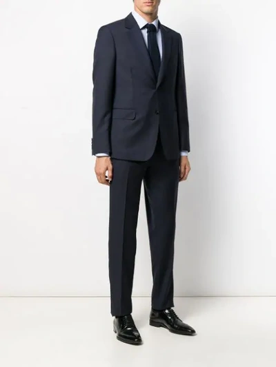 Shop Brioni Two Piece Suit In Blue