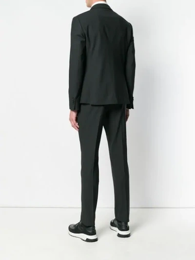 Shop Neil Barrett Perfectly Fitted Suit - Black