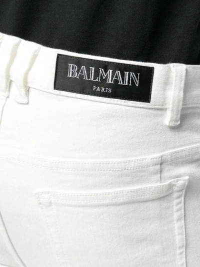 Shop Balmain Classic Slim In White