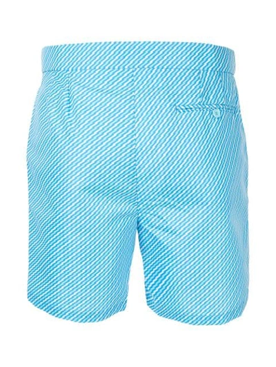 Shop Frescobol Carioca Pepe Swim Shorts In Blue
