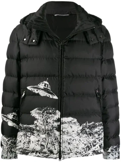 Shop Valentino X Undercover Padded Jacket In Black