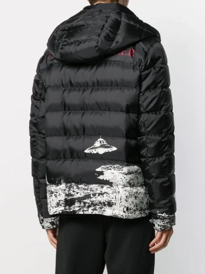 Shop Valentino X Undercover Padded Jacket In Black