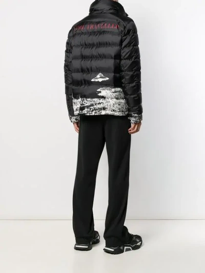 Shop Valentino X Undercover Padded Jacket In Black