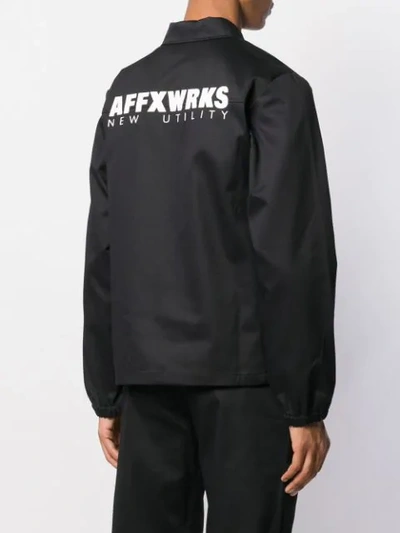 Shop Affix Coach Jacket In Black