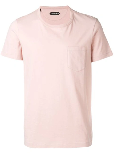 Shop Tom Ford Pocket T In Pink