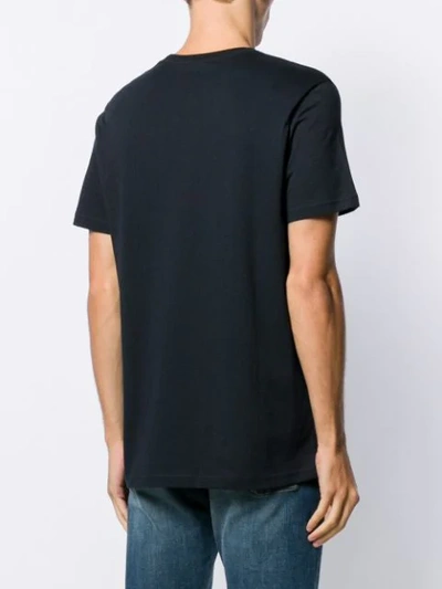 Shop Ps By Paul Smith Skeleton Hand Print T-shirt In Black