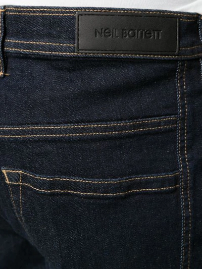 Shop Neil Barrett Slim-fit Mid-rise Jeans In Blue
