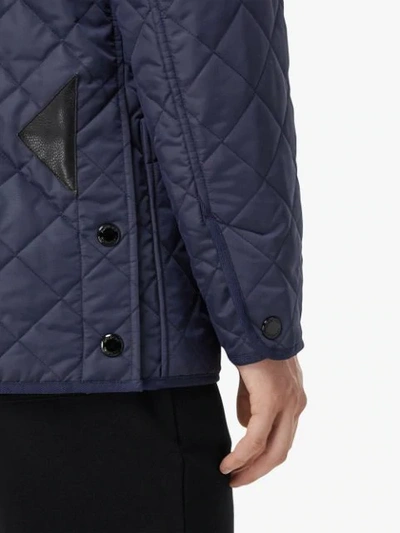 菱形绗缝保暖夹克