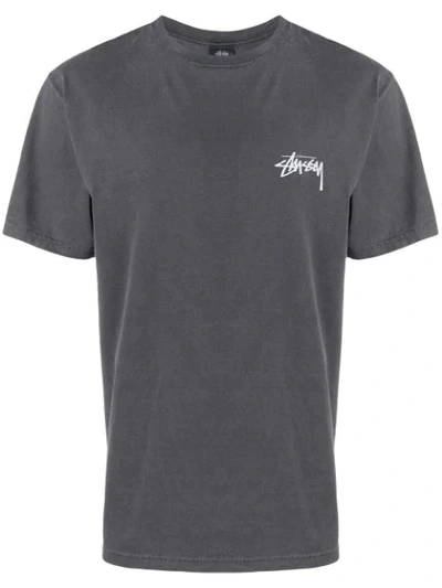 Shop Stussy 8 Ball Stamped T-shirt - Black