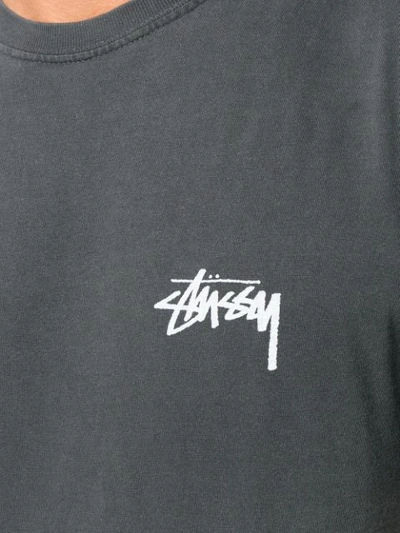 Shop Stussy 8 Ball Stamped T-shirt - Black