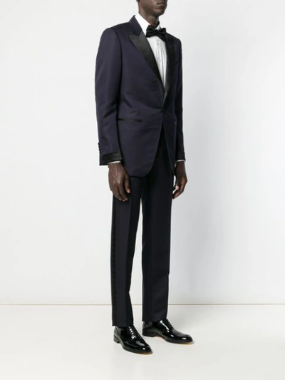 Shop Tom Ford Daniel Smoking Suit In Blue