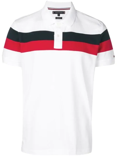 Tommy Hilfiger Stripe Polo Shirt In | ModeSens