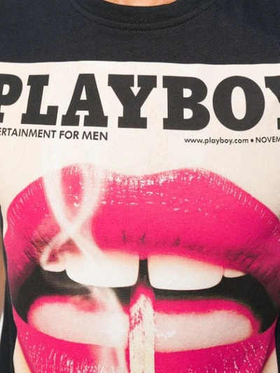 Shop Philipp Plein Vintage Playboy T In Black