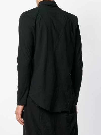 Shop Army Of Me Crinkled Shirt - Black
