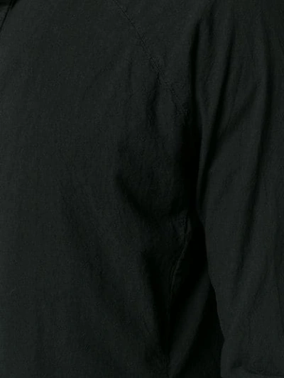 Shop Army Of Me Crinkled Shirt - Black