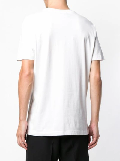 Shop Icosae Statue Print T-shirt - White
