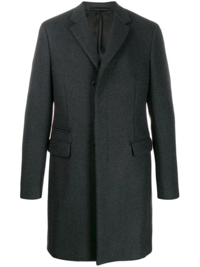 Shop Prada Single-breasted Coat In F0308