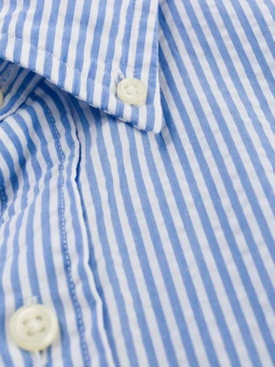 Shop Polo Ralph Lauren Gestreiftes Hemd In Blue