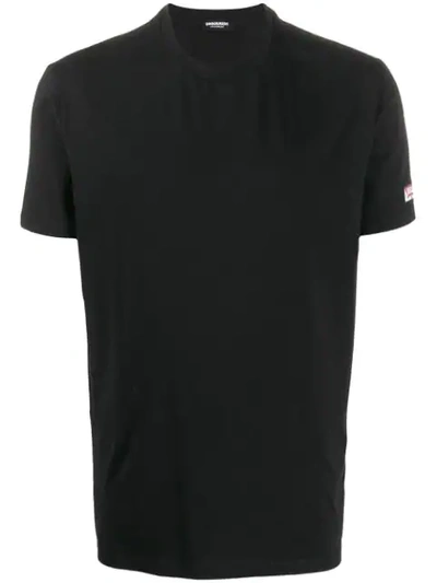 Shop Dsquared2 Logo T-shirt In Black