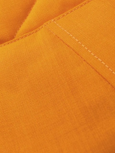 Shop Jacquemus Le Gilet Romarin Jacket In Orange