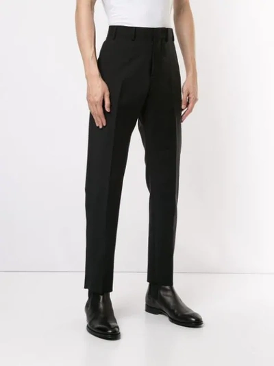 Shop N°21 Pleated Tailored Trousers In Black