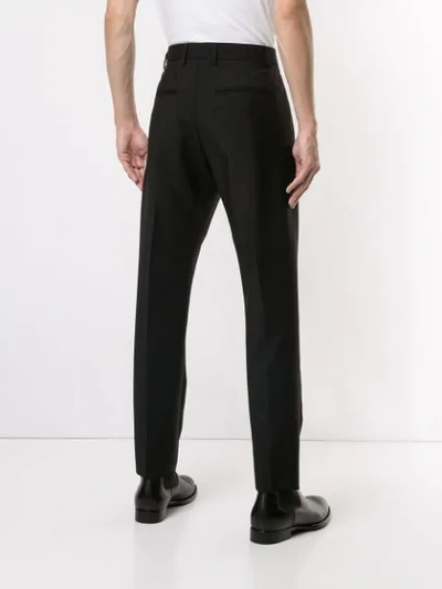 Shop N°21 Pleated Tailored Trousers In Black