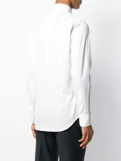 Shop Alessandro Gherardi Longsleeved Shirt In White