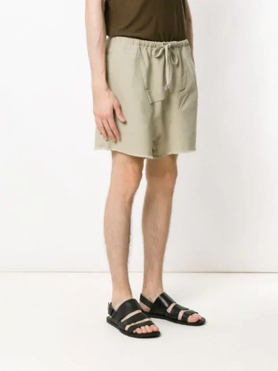 Shop Osklen Panelled Shorts In 72