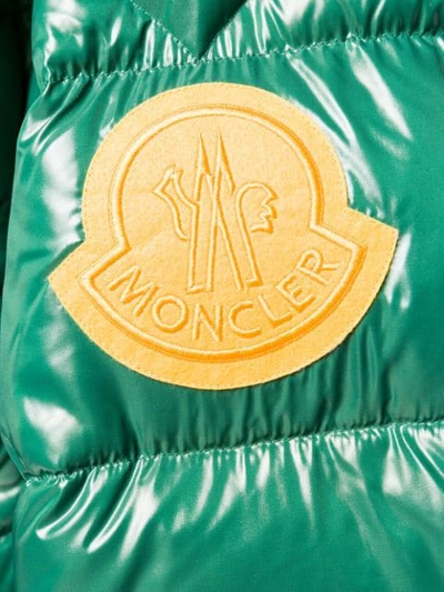 Shop Moncler Dervaux Padded Jacket In Green