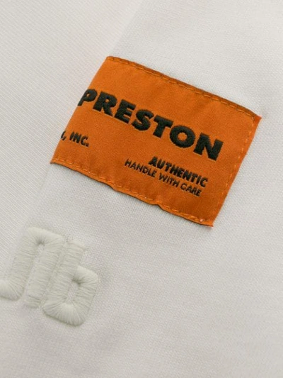 Shop Heron Preston Logo Print Sweatshirt In White