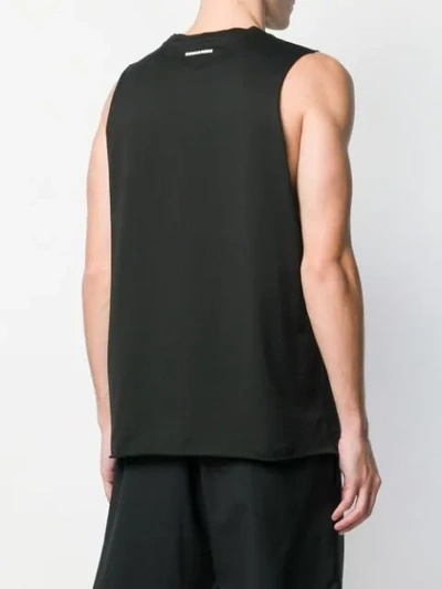 Shop Dsquared2 X Mert & Marcus 1994 Face Print Tank Top In Black