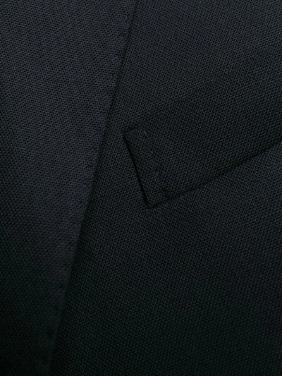 Shop Tagliatore Plain Formal Suit In Blue