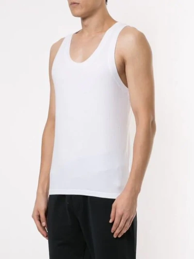 Shop Dolce & Gabbana Two-pack Vest Top In White