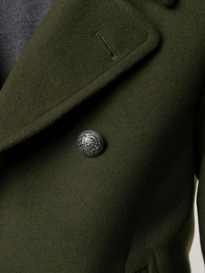 Shop Al Duca D'aosta Classic Tailored Jacket In Green
