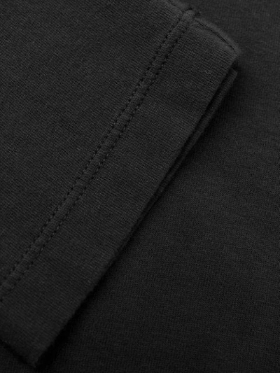 Shop Andrea Ya'aqov Layered Plain Sweatshirt In Black