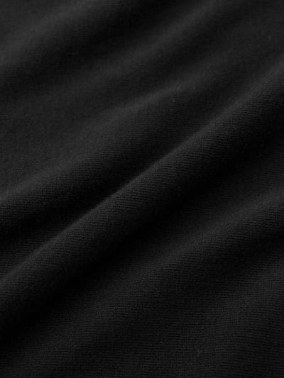 Shop Andrea Ya'aqov Layered Plain Sweatshirt In Black