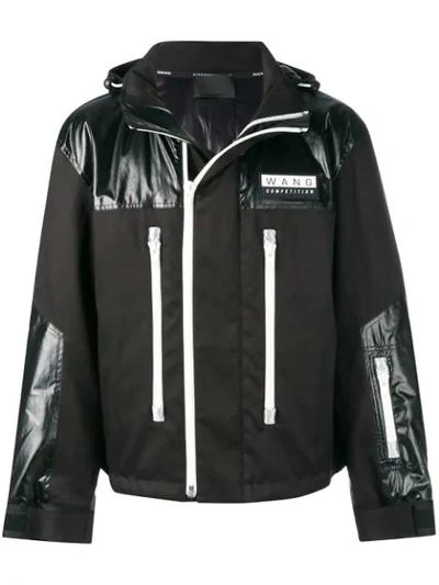 ALEXANDER WANG T CONTRASTING PANEL JACKET 