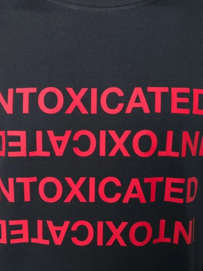 Shop Intoxicated Branded T In Black