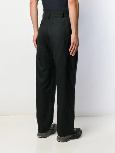 Shop D.gnak By Kang.d Pleated Cargo Pants In Black