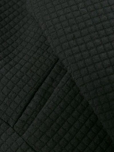 Shop Emporio Armani Texturiertes Sakko In Black