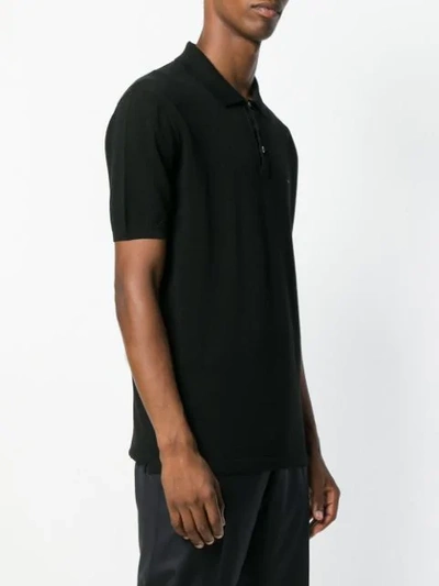 Shop Ermenegildo Zegna Xxx Polo Shirt In K09 Black