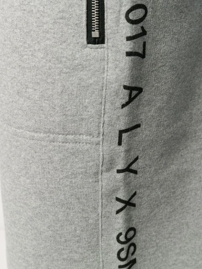 Shop Alyx Drawstring Waist Shorts In Grey