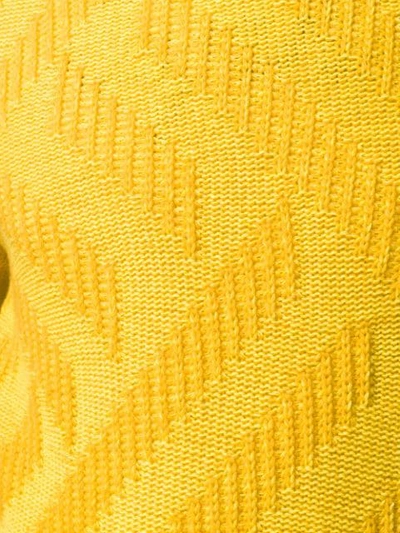 Shop Roberto Collina Shadow Knit Jumper In 43 Giallo