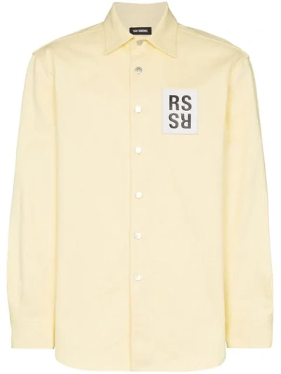 Raf simons sale yellow shirt