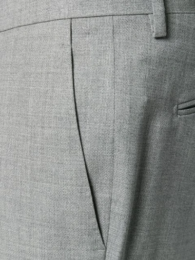 Shop Lardini Double-breasted Formal Suit - Grey