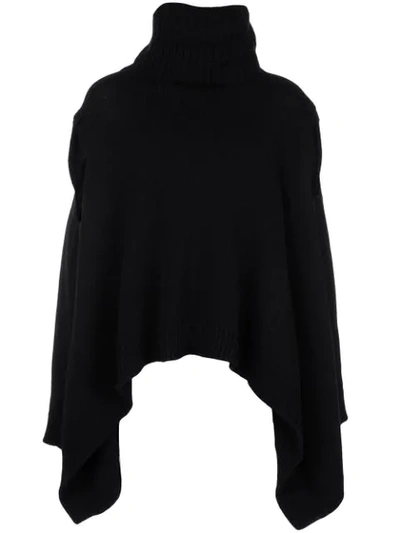 Shop Takahiromiyashita The Soloist Pullover Mit Cut-outs In Black