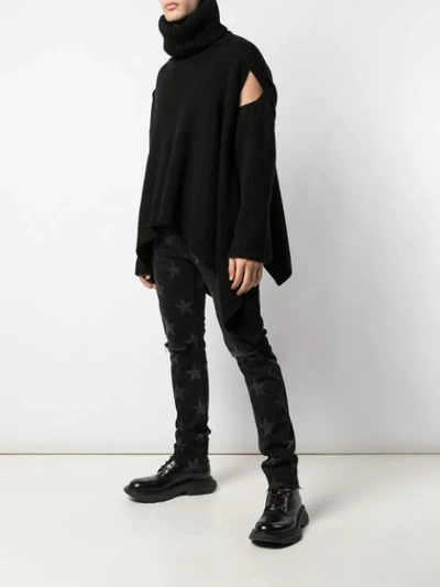 Shop Takahiromiyashita The Soloist Pullover Mit Cut-outs In Black