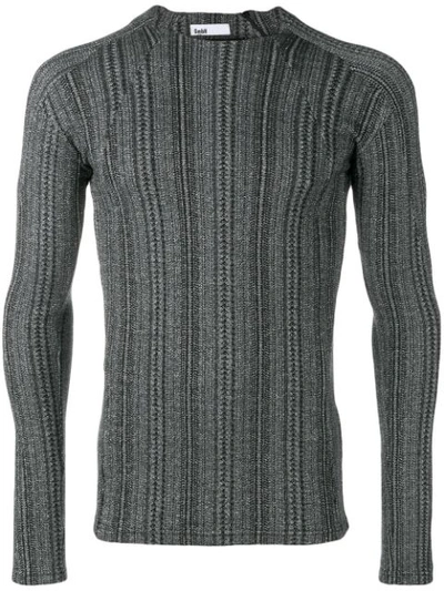 Shop Gmbh Slim-fit Sweater In Metallic