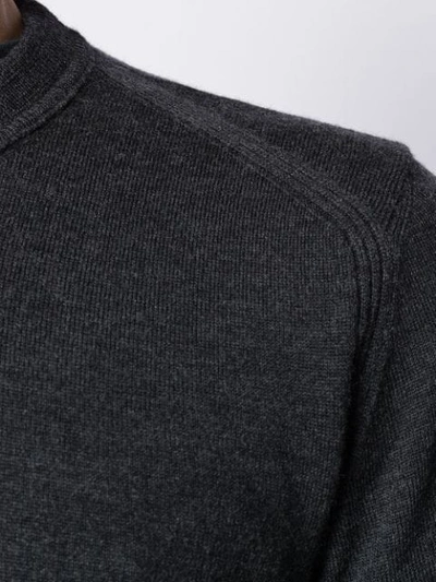 Shop Stone Island Crewneck Sweater In Grey