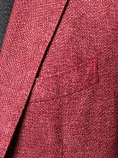 Gabriele Pasini Patch Pocket Blazer In Red